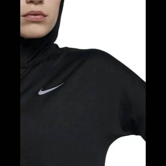 Nike Women's Dry Element Running Black Hoodie AA7958 010 Size Small. - Picture 10 of 13